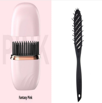 Mini Hair Straightening Comb - Rechargeable & Portable